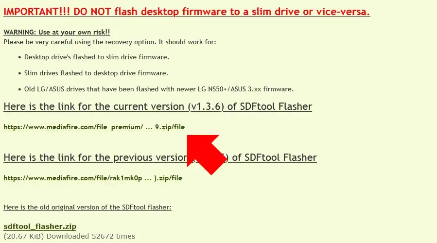 SDFtool Flasher 001