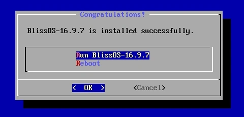 Bliss OS v16.9 038