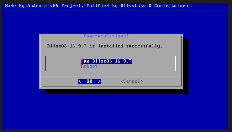 Bliss OS v16.9 059